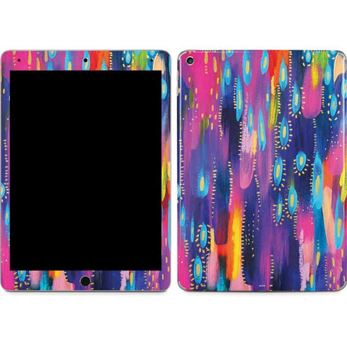Kaleidoscope Brush Stroke by Etta Vee iPad Skins