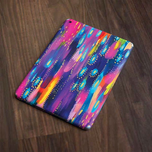 Kaleidoscope Brush Stroke by Etta Vee Apple iPad Skin