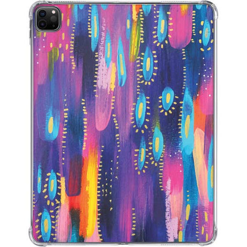 Kaleidoscope Brush Stroke by Etta Vee iPad Pro 11in (2024) Clear Case