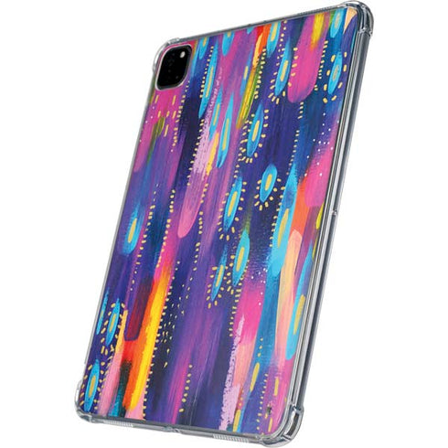 Kaleidoscope Brush Stroke by Etta Vee iPad Pro 11in (2024) Clear Case