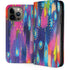 Kaleidoscope Brush Stroke by Etta Vee iPhone 15 Pro Max Folio Case
