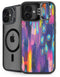 Kaleidoscope Brush Stroke by Etta Vee iPhone 16 Kickstand Case