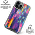 Kaleidoscope Brush Stroke by Etta Vee iPhone 16 Pro Clear Case