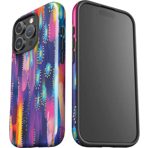 Kaleidoscope Brush Stroke by Etta Vee iPhone 16 Pro Impact Case