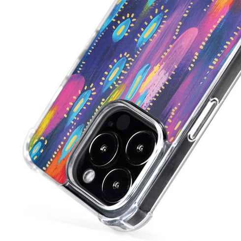 Kaleidoscope Brush Stroke by Etta Vee iPhone 16 Pro MagSafe Case