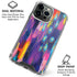 Kaleidoscope Brush Stroke by Etta Vee iPhone 16 Pro Max Clear Case