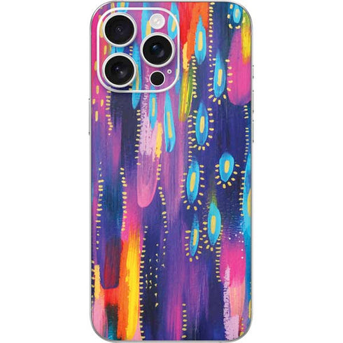 Kaleidoscope Brush Stroke by Etta Vee iPhone 16 Pro Max Skin