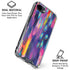 Kaleidoscope Brush Stroke by Etta Vee iPhone 16e Clear Case
