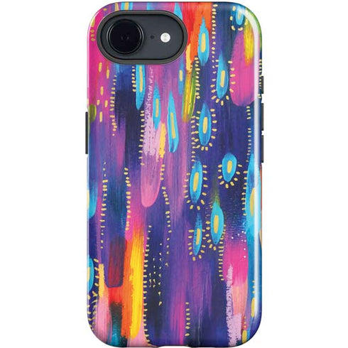Kaleidoscope Brush Stroke by Etta Vee iPhone 16e Impact Case