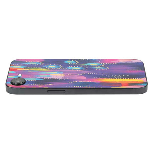 Kaleidoscope Brush Stroke by Etta Vee iPhone 16e Skin