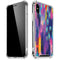 Kaleidoscope Brush Stroke by Etta Vee iPhone X/XS Clear Case