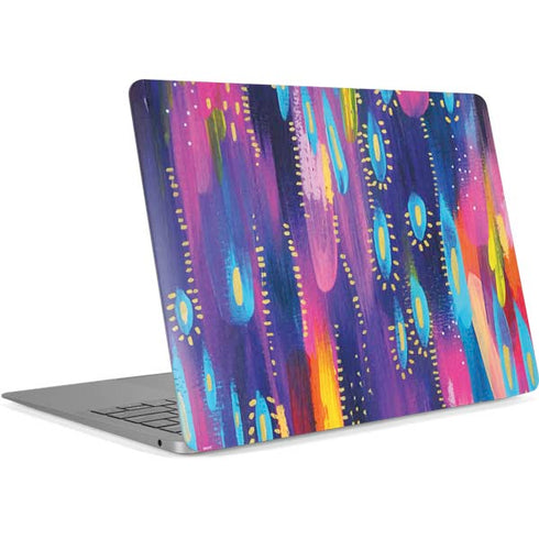 Kaleidoscope Brush Stroke by Etta Vee Apple MacBook Air Skin