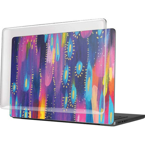 Kaleidoscope Brush Stroke by Etta Vee MacBook Pro 14in (2021-24) Case plus Skin