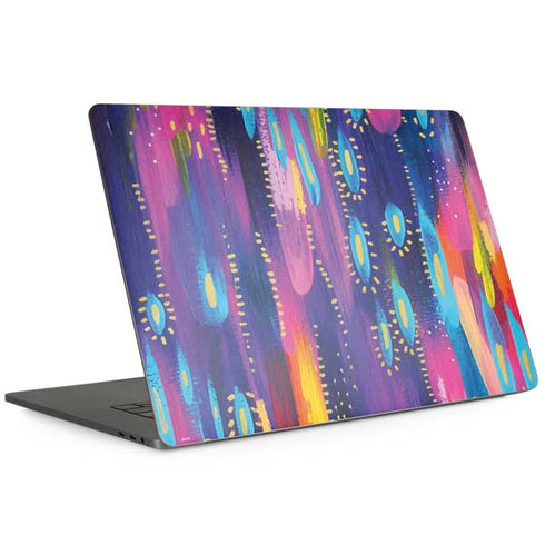 Kaleidoscope Brush Stroke by Etta Vee MacBook Skins