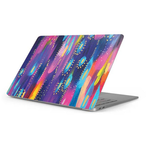 Kaleidoscope Brush Stroke by Etta Vee Apple MacBook Pro 16-inch Skin
