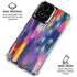 Kaleidoscope Brush Stroke by Etta Vee Moto G Power 5G (2024) Clear Case