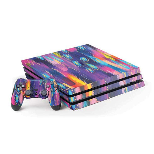 Kaleidoscope Brush Stroke by Etta Vee PlayStation PS4 Skins