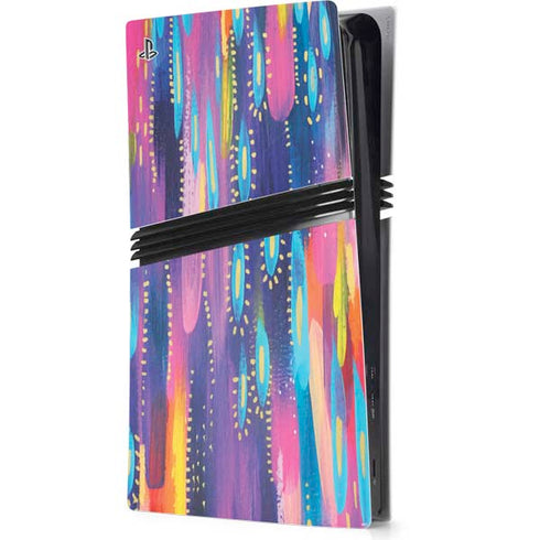 Kaleidoscope Brush Stroke by Etta Vee PlayStation PS5 Skins
