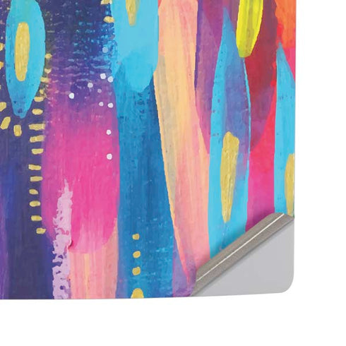 Kaleidoscope Brush Stroke by Etta Vee PS5 Pro Disk Console Skin