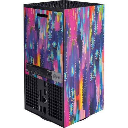 Kaleidoscope Brush Stroke by Etta Vee XBox Series X Digital Edition Bundle Skin