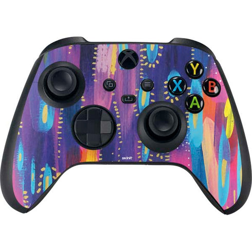 Kaleidoscope Brush Stroke by Etta Vee XBox Series X Digital Edition Bundle Skin