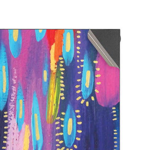 Kaleidoscope Brush Stroke by Etta Vee XBox Series X Digital Edition Console Skin