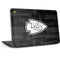 NFL Kansas City Chiefs Black & White HP Chromebook Skin