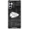 NFL Kansas City Chiefs Black & White Gabb Phone 4 Clear Case