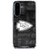 NFL Kansas City Chiefs Black & White Galaxy A36 5G Clear Case