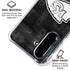 NFL Kansas City Chiefs Black & White Galaxy A36 5G Clear Case