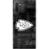 NFL Kansas City Chiefs Black & White Galaxy Note 10 Plus Skin