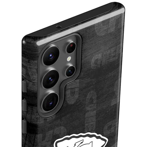 NFL Kansas City Chiefs Black & White Galaxy S23 Ultra Pro Case