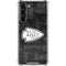 NFL Kansas City Chiefs Black & White Galaxy S24 FE Clear Case