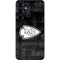 NFL Kansas City Chiefs Black & White Galaxy S25 Plus Skin