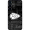NFL Kansas City Chiefs Black & White Galaxy S24 Plus Skin