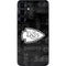 NFL Kansas City Chiefs Black & White Galaxy S24 Skin