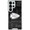 NFL Kansas City Chiefs Black & White Galaxy S25 Ultra Clear Case
