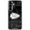 NFL Kansas City Chiefs Black & White Galaxy S26 Plus Clear Case