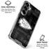 NFL Kansas City Chiefs Black & White Galaxy S26 Plus Clear Case
