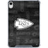 NFL Kansas City Chiefs Black & White iPad 11th Gen (2025) Clear Case