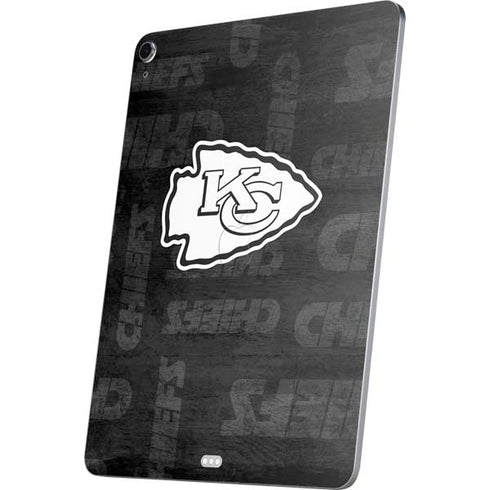 NFL Kansas City Chiefs Black & White Apple iPad Air Skin