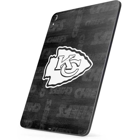 NFL Kansas City Chiefs Black & White Apple iPad Pro Skin