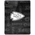 NFL Kansas City Chiefs Black & White iPad Pro 11in (2024) Clear Case