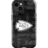 NFL Kansas City Chiefs Black & White iPhone 15 Impact Case
