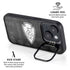 NFL Kansas City Chiefs Black & White iPhone 15 Kickstand Case