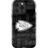 NFL Kansas City Chiefs Black & White iPhone 15 Pro Impact Case