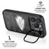 NFL Kansas City Chiefs Black & White iPhone 15 Pro Max Kickstand Case