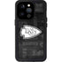 NFL Kansas City Chiefs Black & White iPhone 15 Pro Waterproof Case
