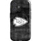 NFL Kansas City Chiefs Black & White iPhone 16 Magsafe Impact Case