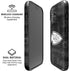 NFL Kansas City Chiefs Black & White iPhone 16 Magsafe Impact Case